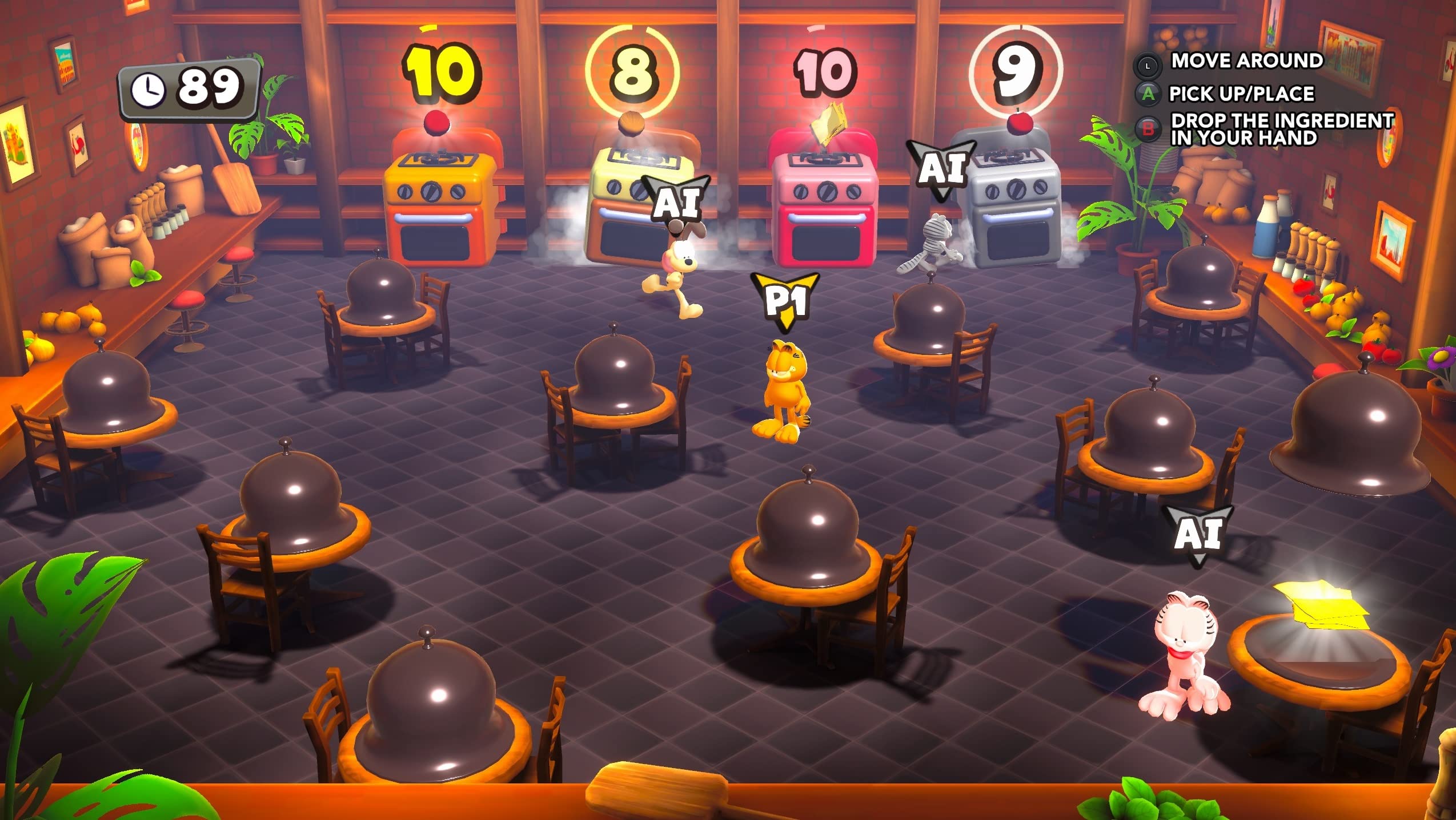 Garfield Lasagna Party Édition Standard, PlayStation 4 Garfield Lasagna Party Édition Standard, PlayStation 4